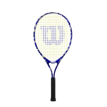 Wilson Kinder-Tennisschläger Minions 3.0 25in (9-12 Jahre) 2024 blau - besaitet -